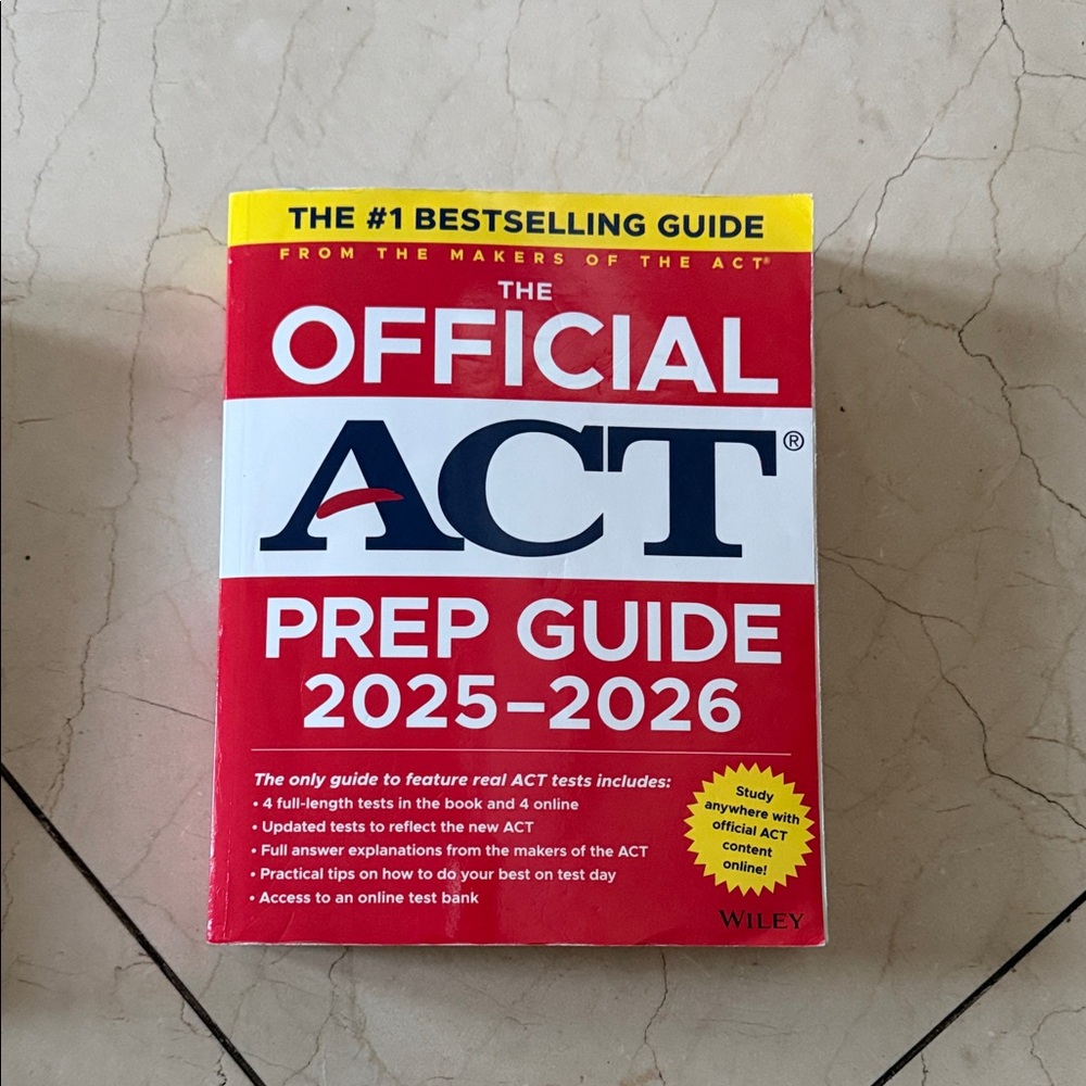 The Official ACT Prep Guide 2025-2026